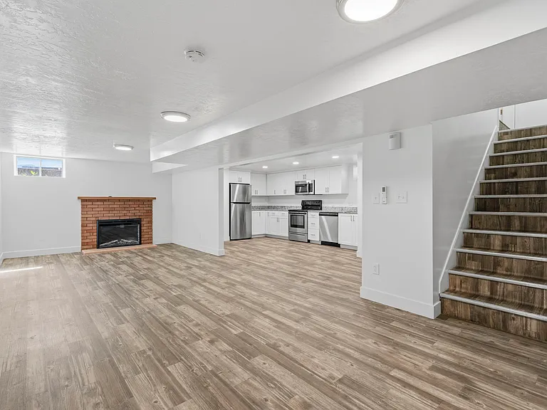 Basement living room