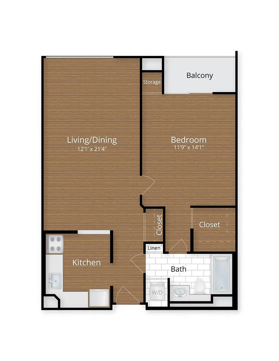 Floor plan The Monroe I