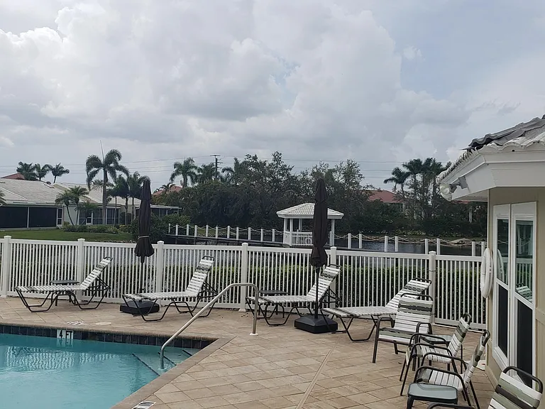 Pool and club house
