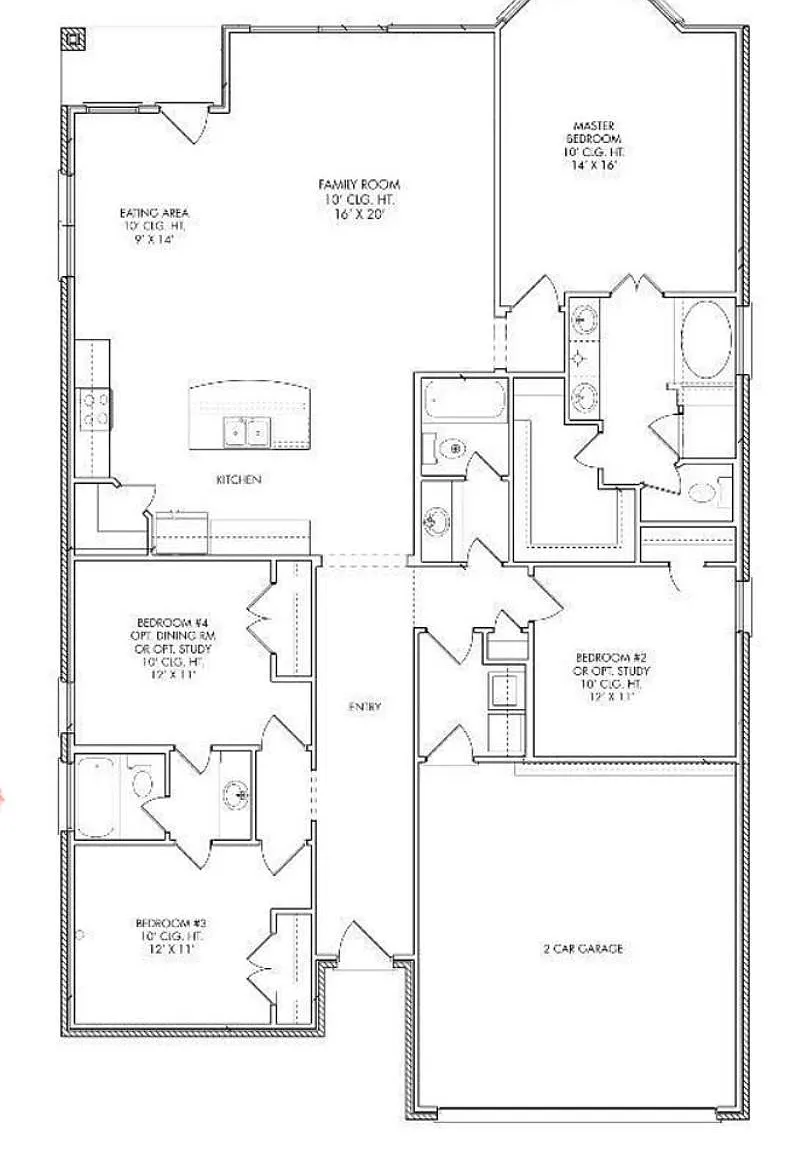 4 bed, 3.0 bath, 2001 sqft, $3,500 — Photo 2