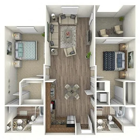 Floor plan B2