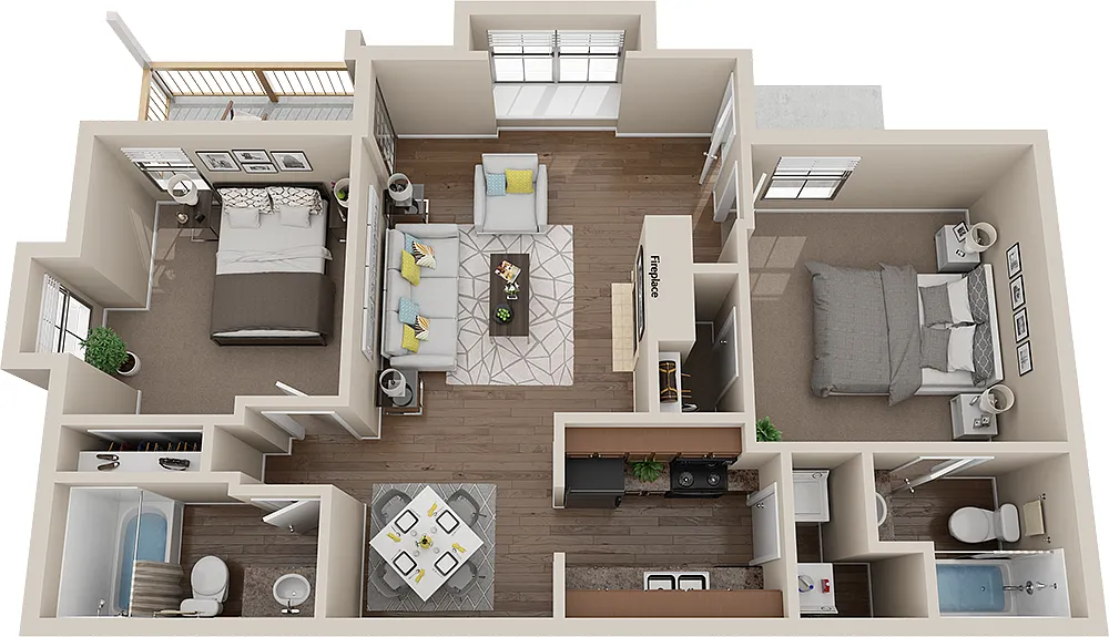 Floor plan The Maple