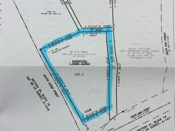 2 S Cedar St, Trent, TX 79561