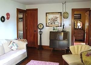 Living Room with Hardwood Floors 