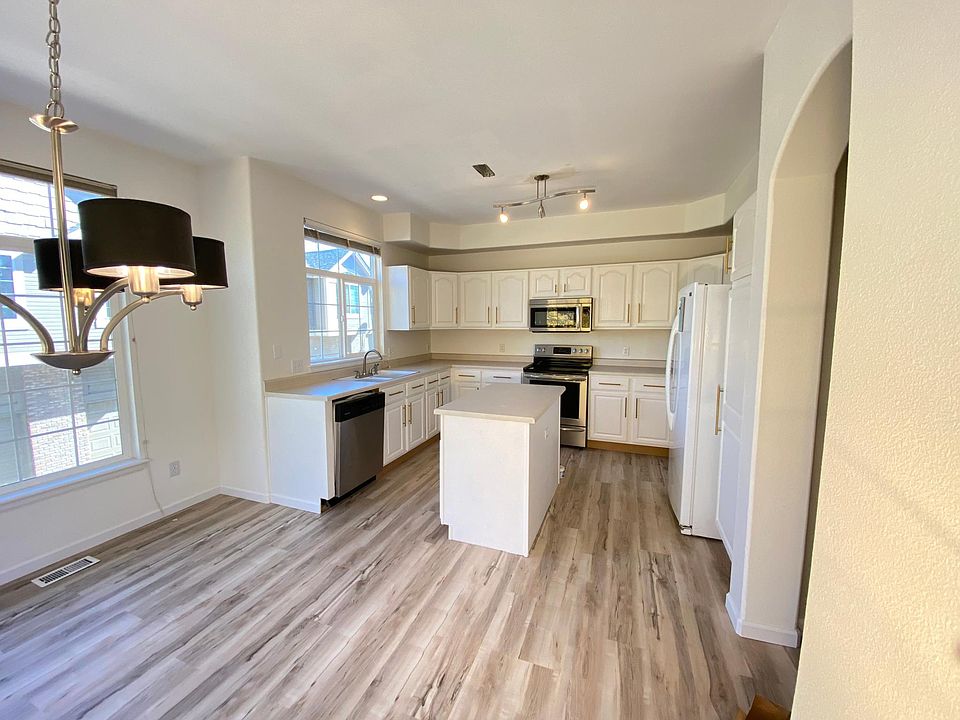 Kitchen from dining area