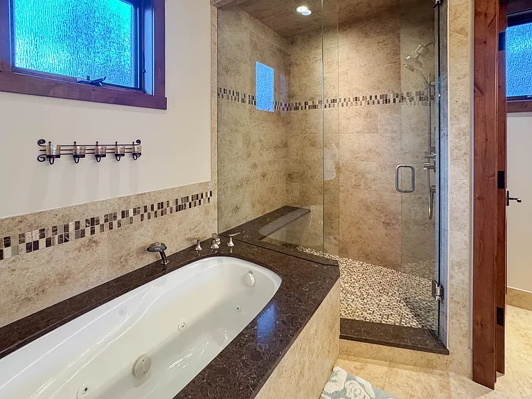 Master Tub and shower