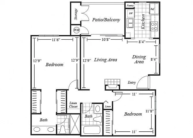Floor plan B1