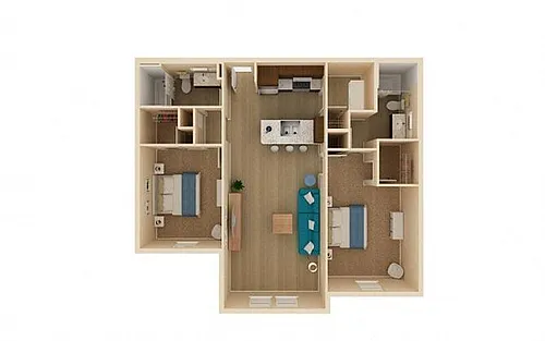 Floor plan Serenity