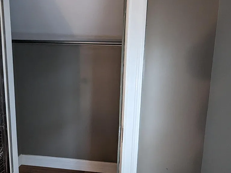 Upstairs landing closet