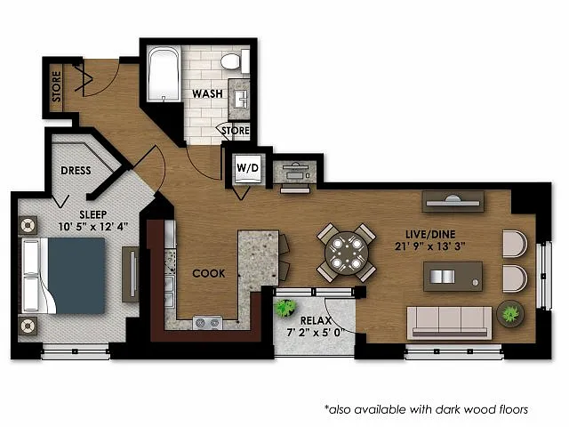 Floor plan A430