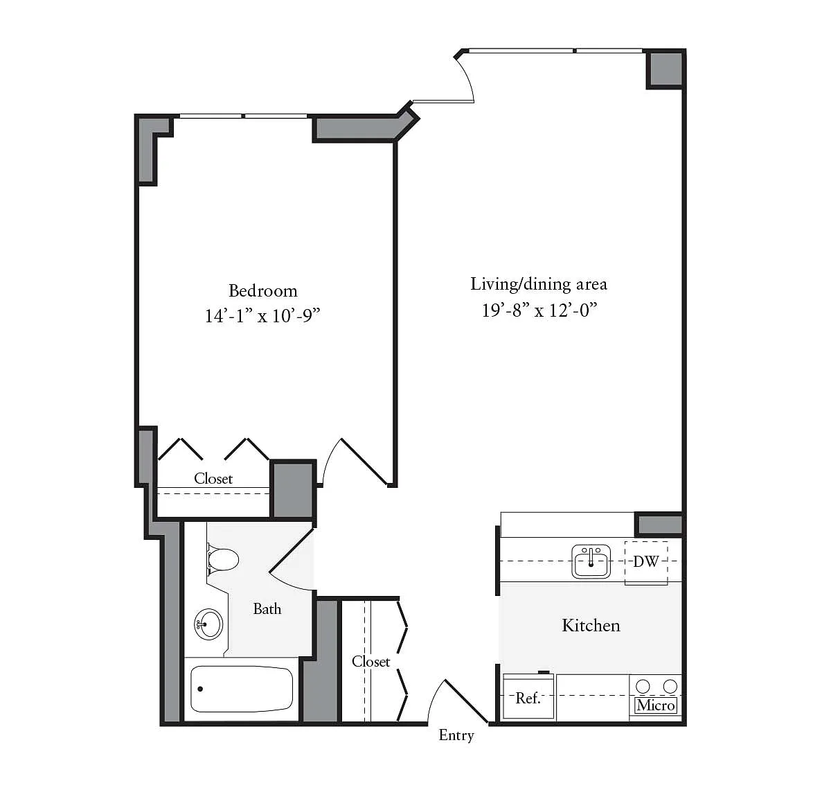 Floor plan A1-658-2