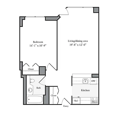 Floor plan A1-658-2