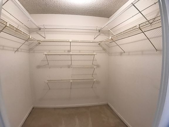 Master walk in closet