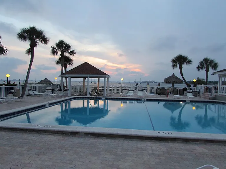 Waterfront Pool & Hot Tub