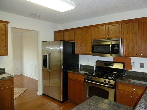 Kitchen with stainless appliances