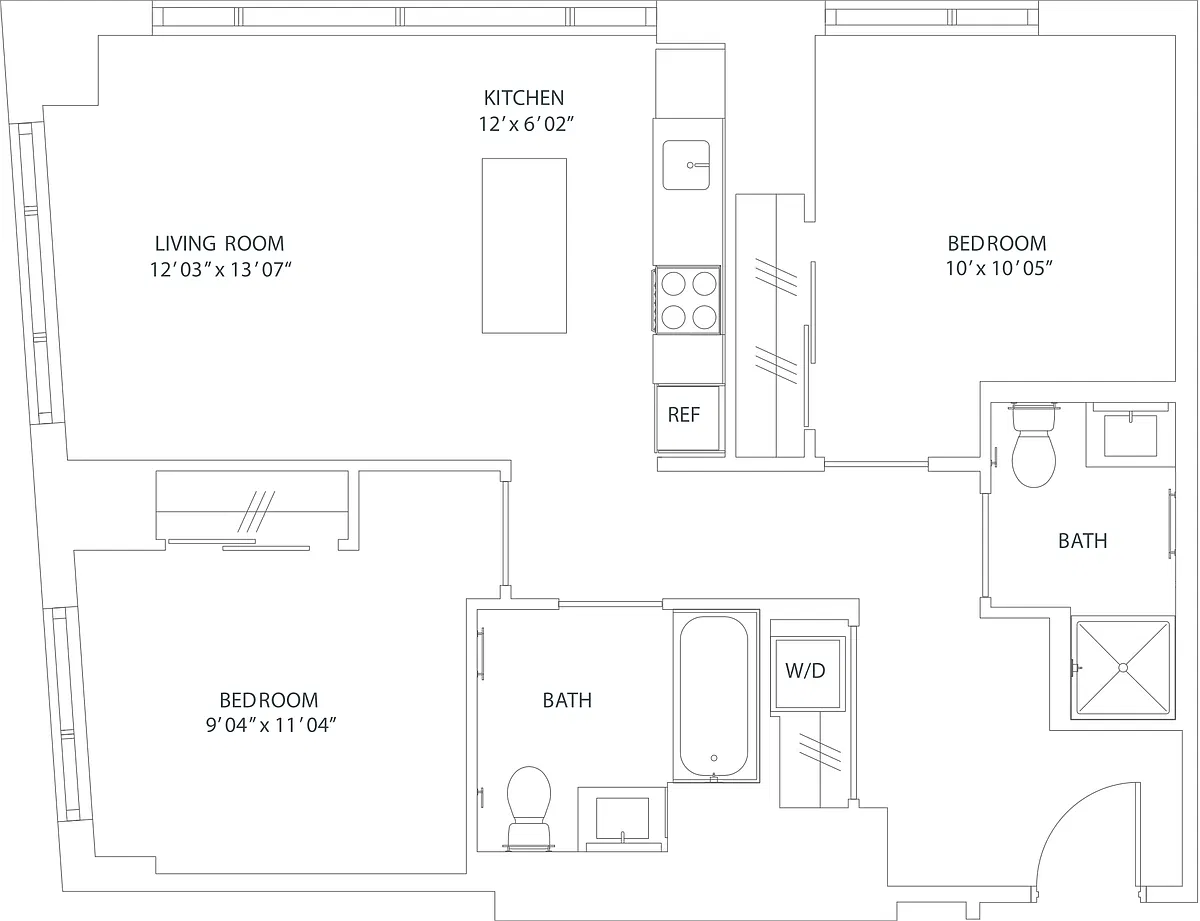 Floor plan D2