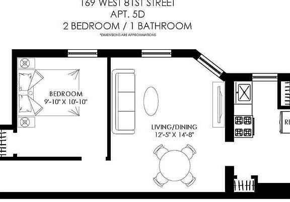 2nd image of 167 W 81st St APT 5D
