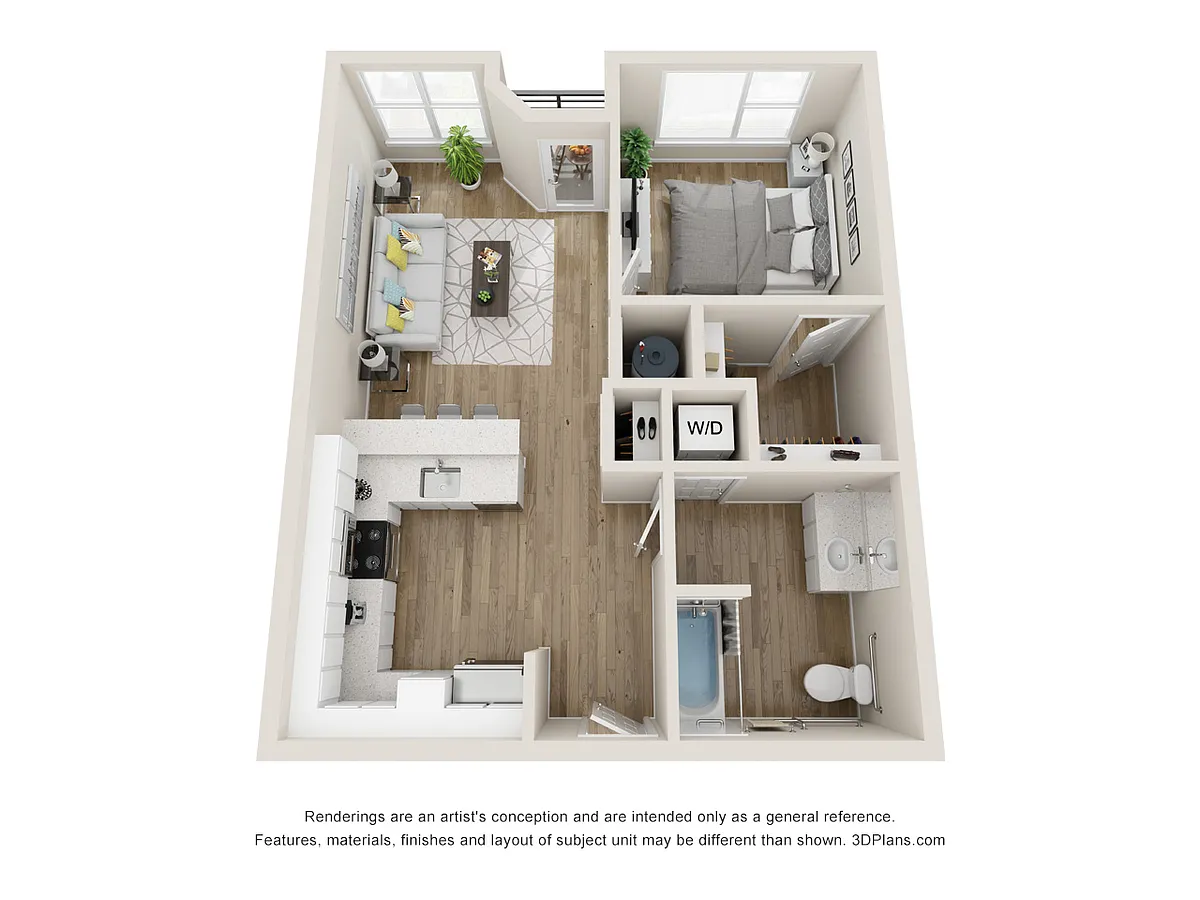 Floor plan Hampton