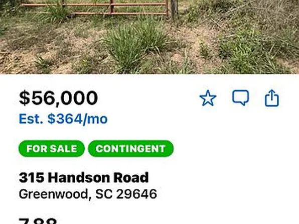 315 Handson Rd, Bradley, SC 29819