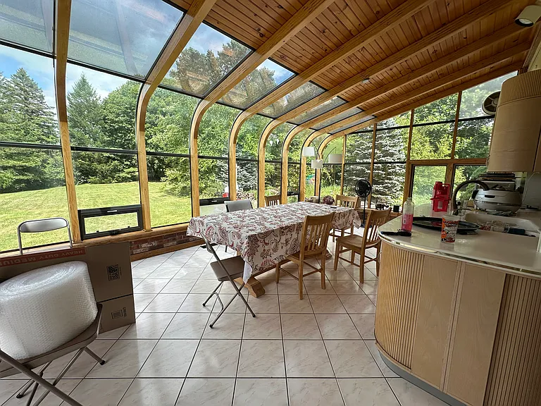 Sunroom.