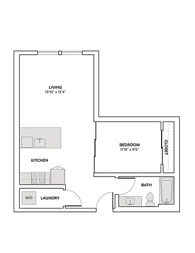 Floor plan ZA03 - Income Restricted