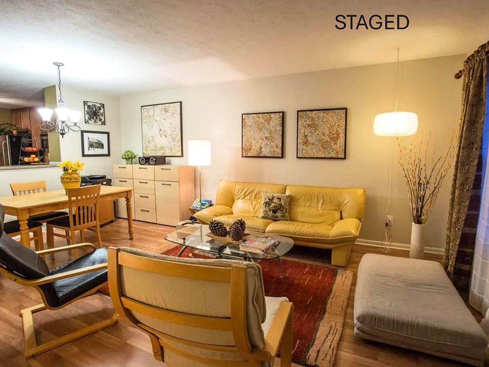 Staged Photo of Living area.