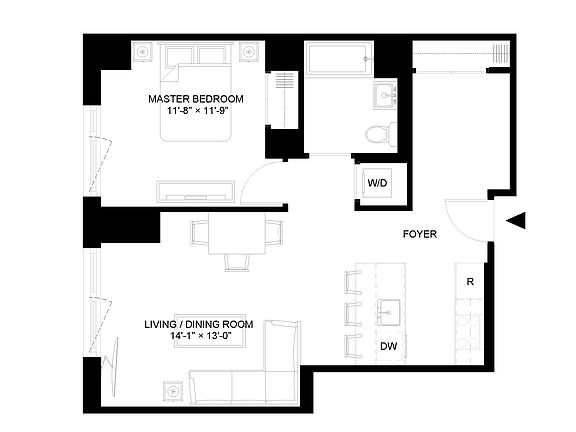2nd image of 22-44 Jackson Ave #411