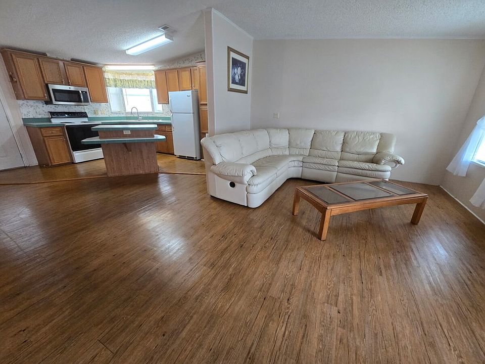 Open kitchen and living room