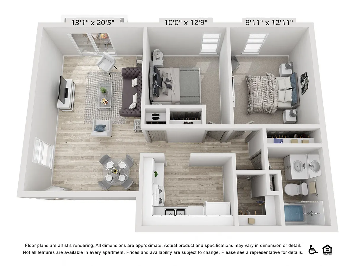 Floor plan B1