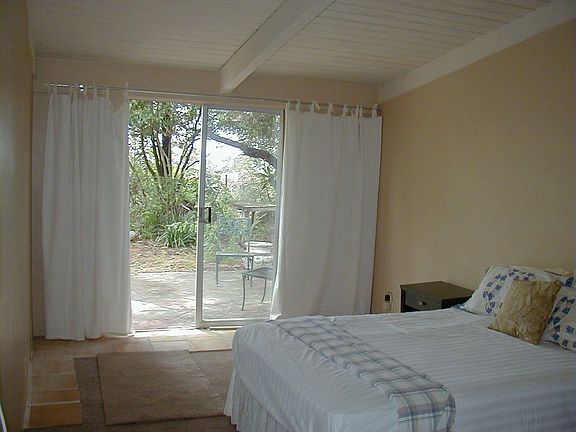 Bedroom with views