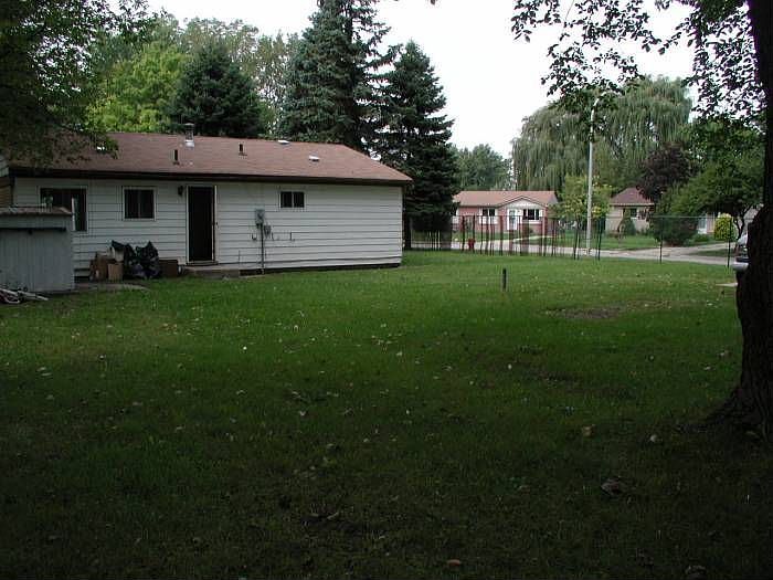 rear yard