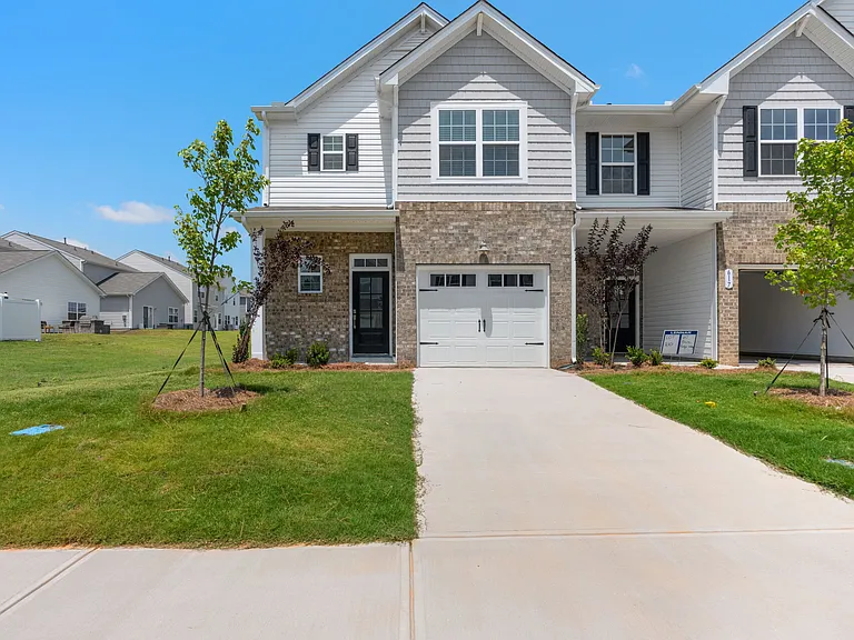 Front Unit View- End Unit Provides Added Privacy To Townhome Living