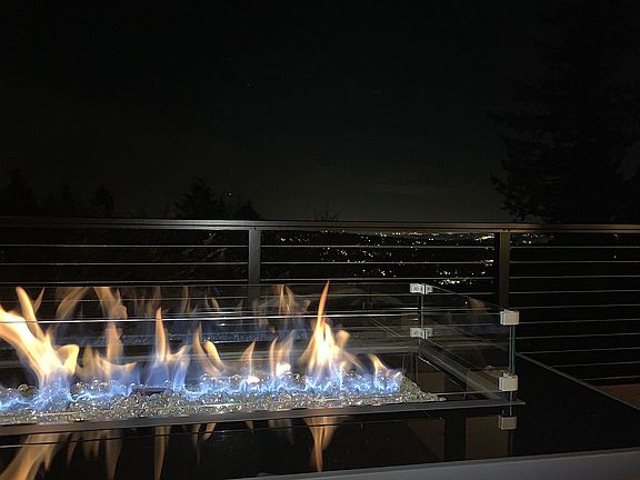 Valley views at night