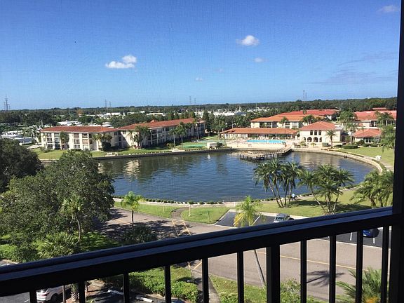 Covered and Screened Balcony View