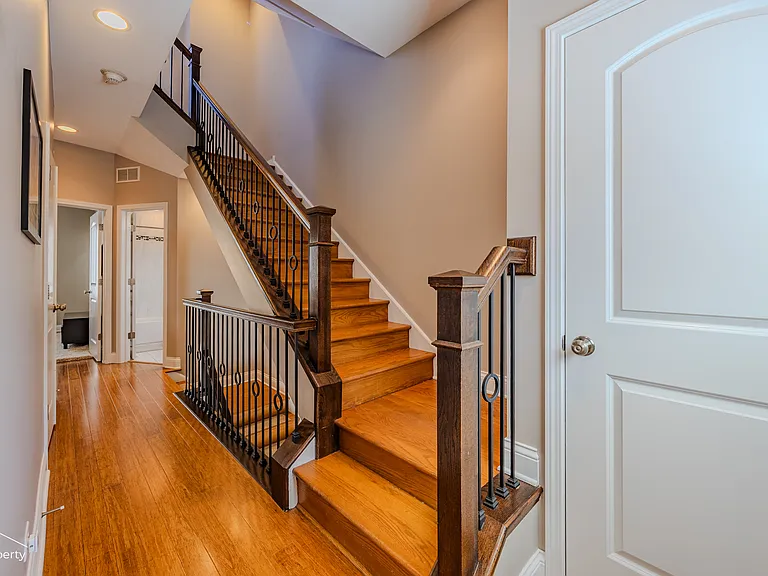 Staircase to rooftop