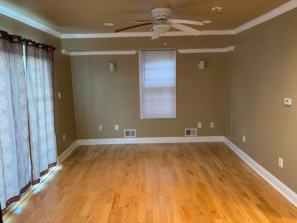 Living area with access to deck