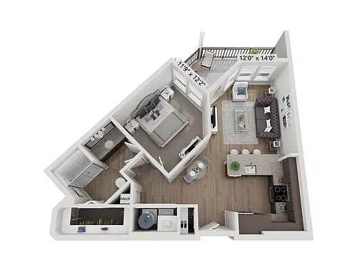 Floor plan A2 - Journey