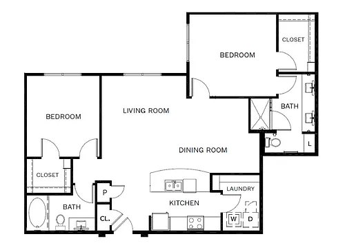 Floor plan B3