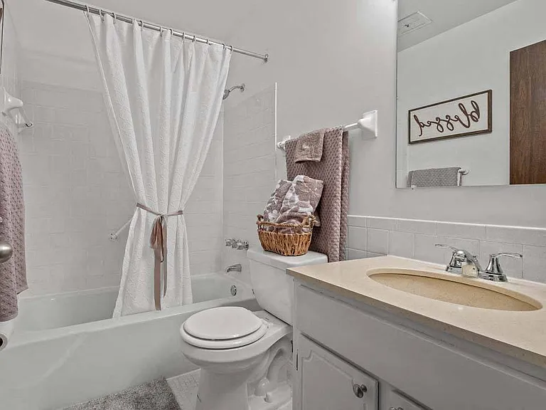 Spacious Bathrooms