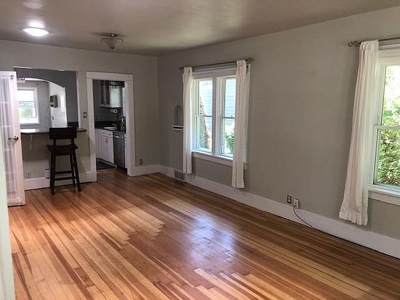 Open floor plan Living room through to Kitchen and into Dining room