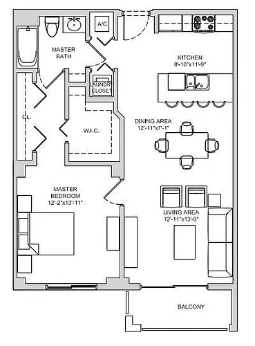 Floor plan A11