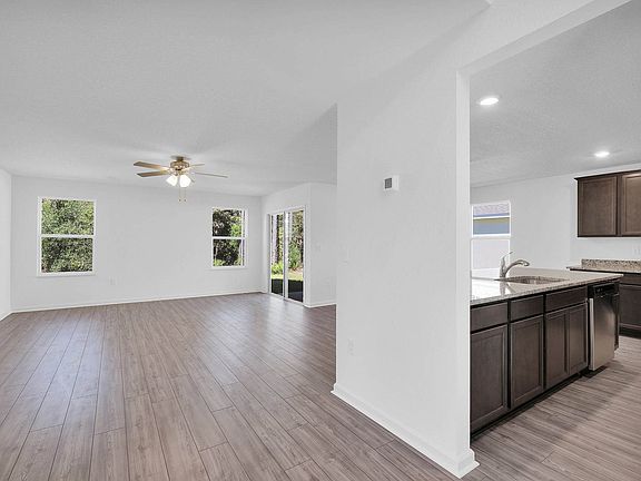 Open-concept layout with modern finishes