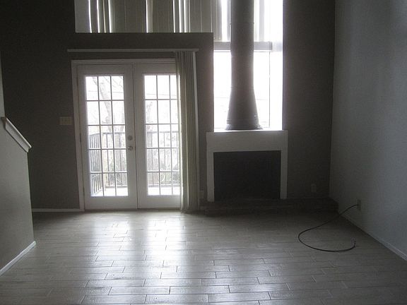 French doors to balcony