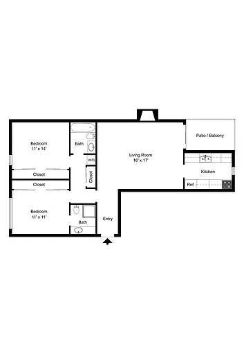 Floor plan B2
