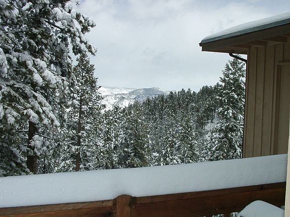 Rear view from deck