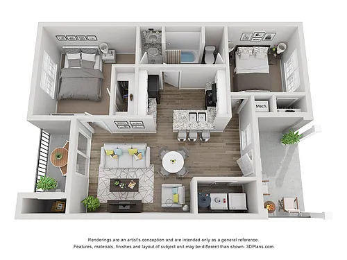 Floor plan 21A6e