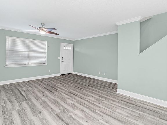 Living room, front door entrance