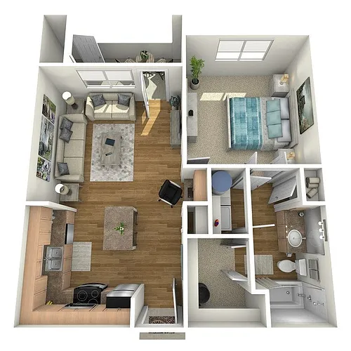 Floor plan A1AR