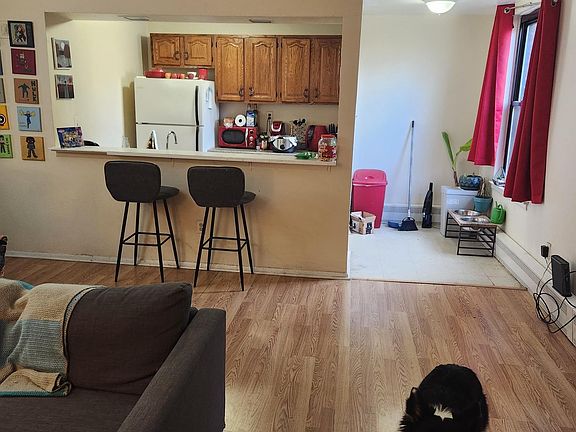 living room and kitchen