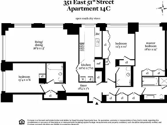 2nd image of 351 E 51st St APT 14C